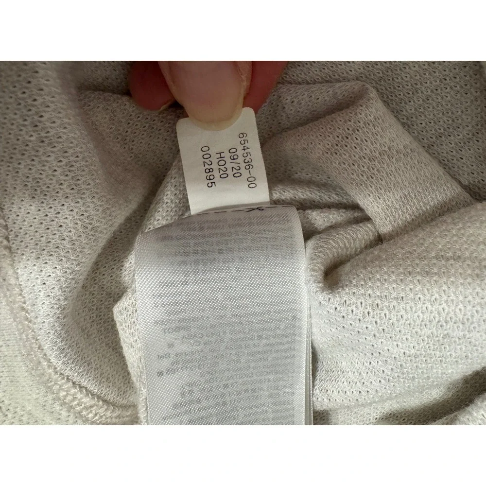 Banana Republic Core Temp Mens XL Quarter Zip Pullover Beige Heather 654536-00